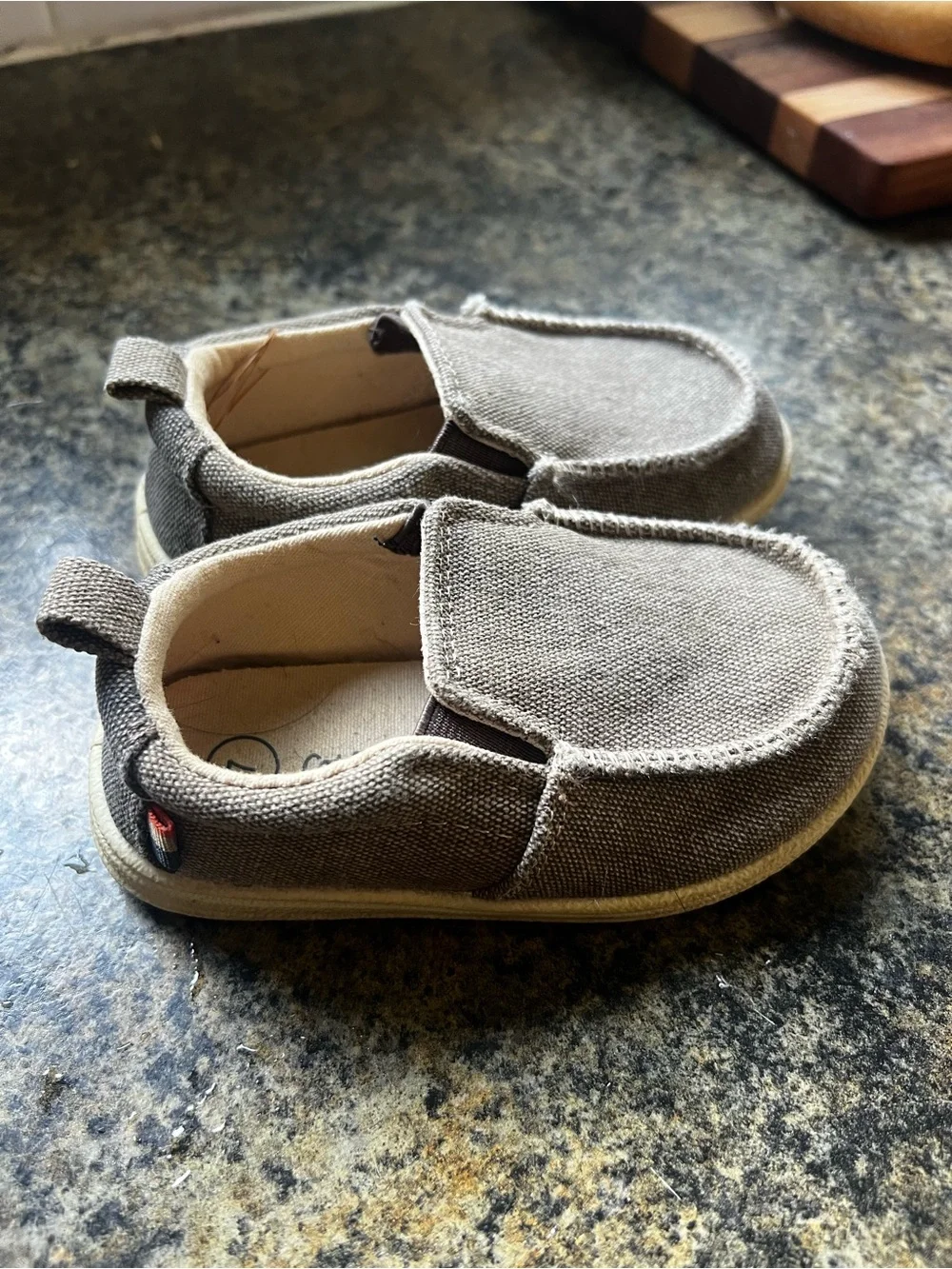 Cat & Jack Gray Slip-On Moccasins for Kids